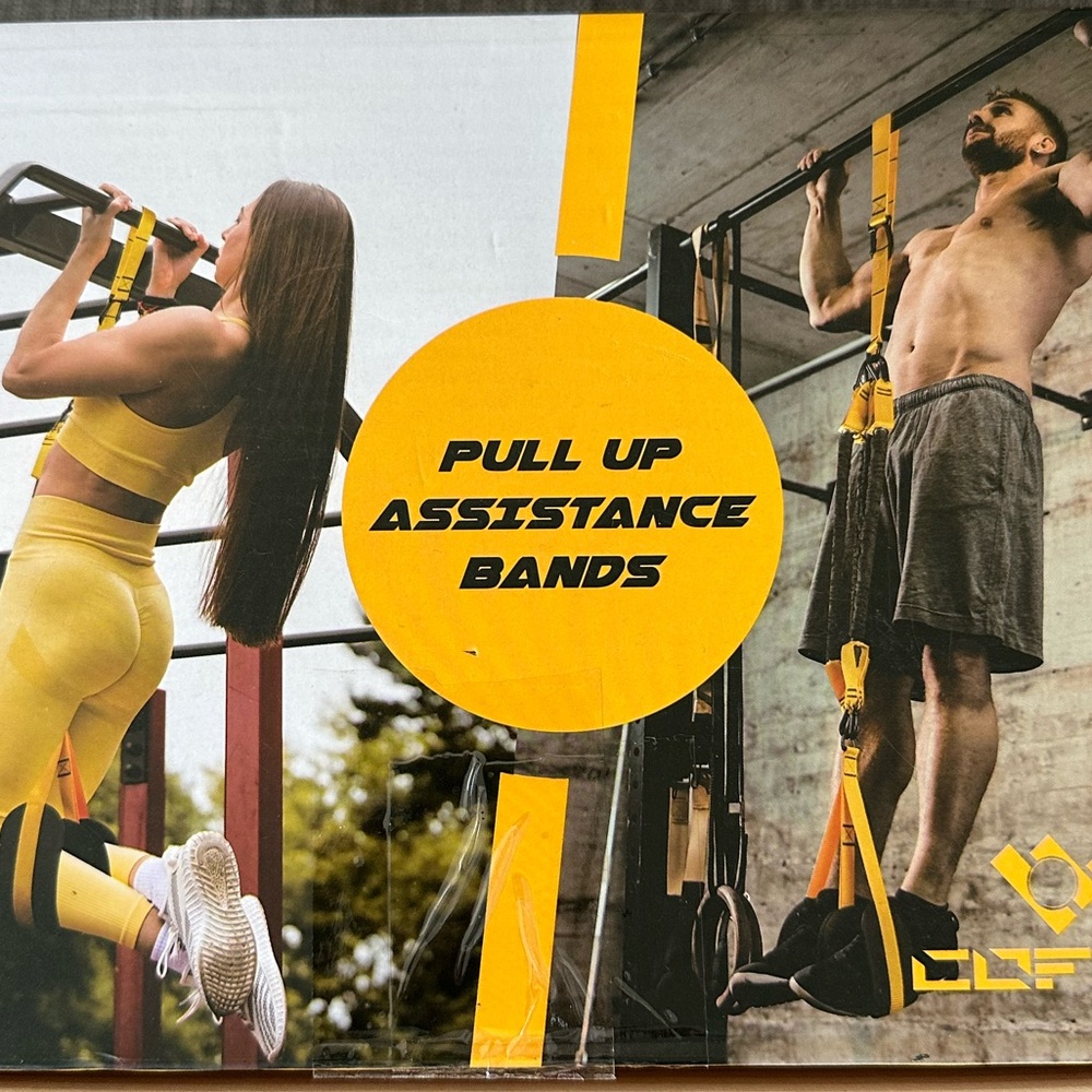 🆕COFOF Yellow Pull Up Assistance Bands